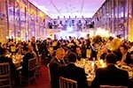 Attending sumptuous dinner parties